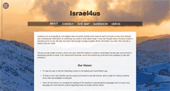 Desktop Screenshot of israel4us.com